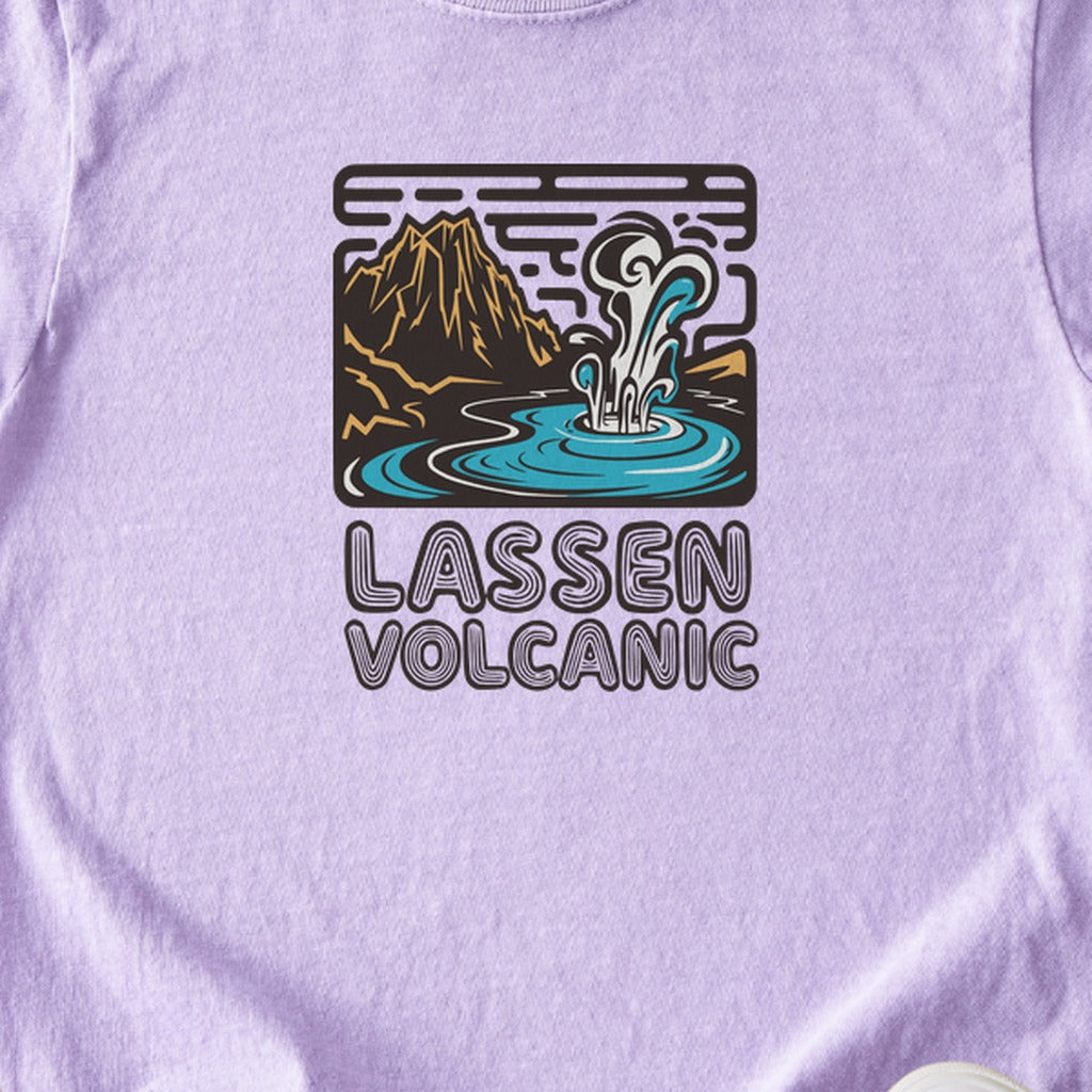 Lassen Volcanic National Park Kids Cotton T-Shirt