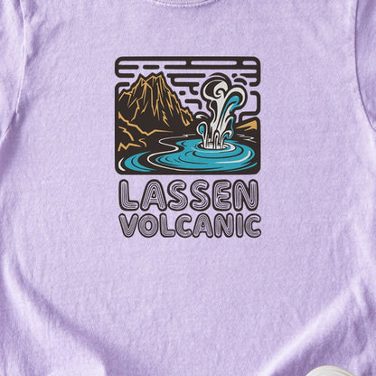 Lassen Volcanic National Park Kids Cotton T-Shirt