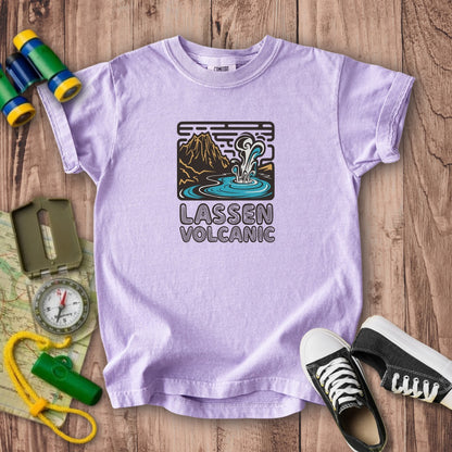 Lassen Volcanic National Park Kids Cotton T-Shirt