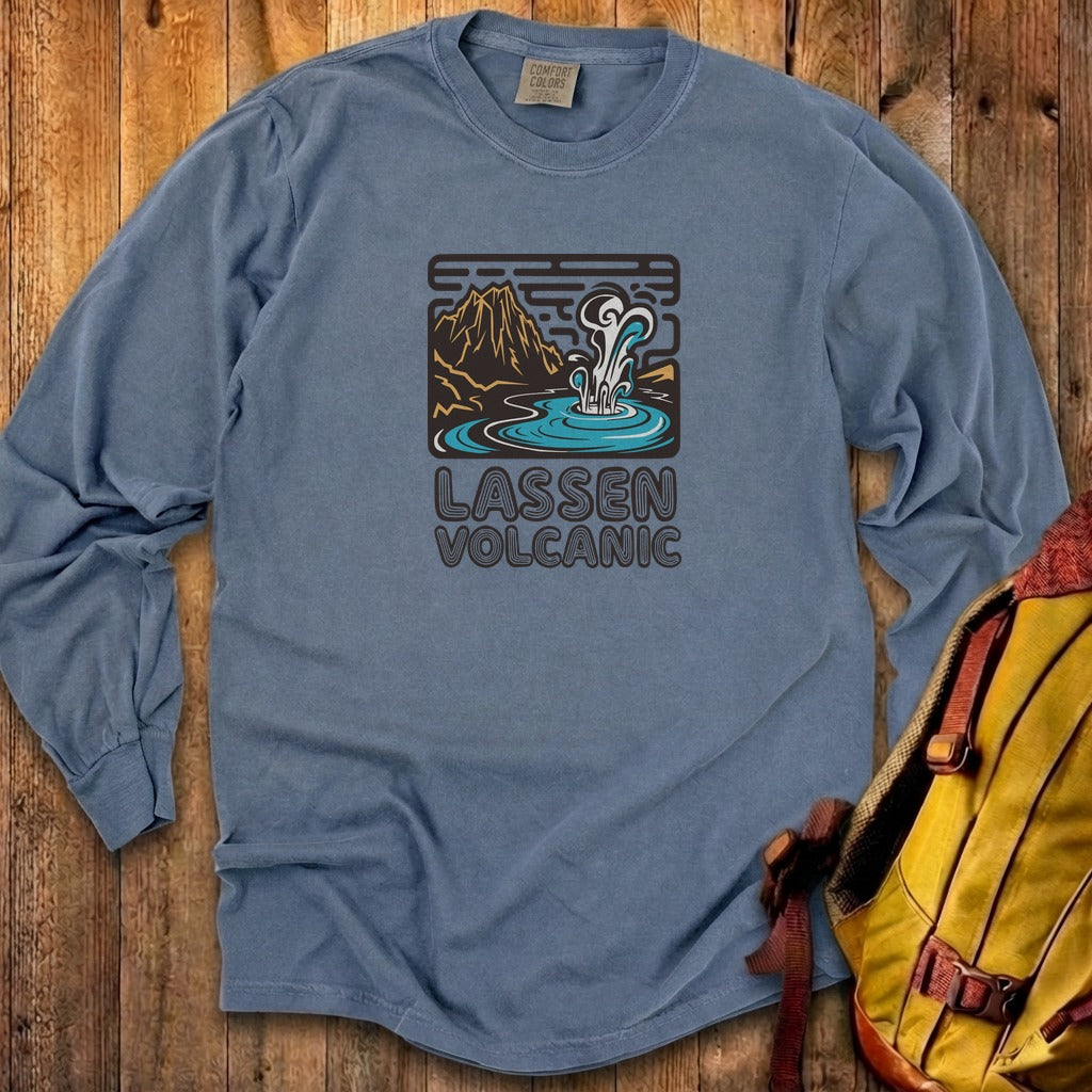 Lassen Volcanic National Park Cotton Long Sleeve