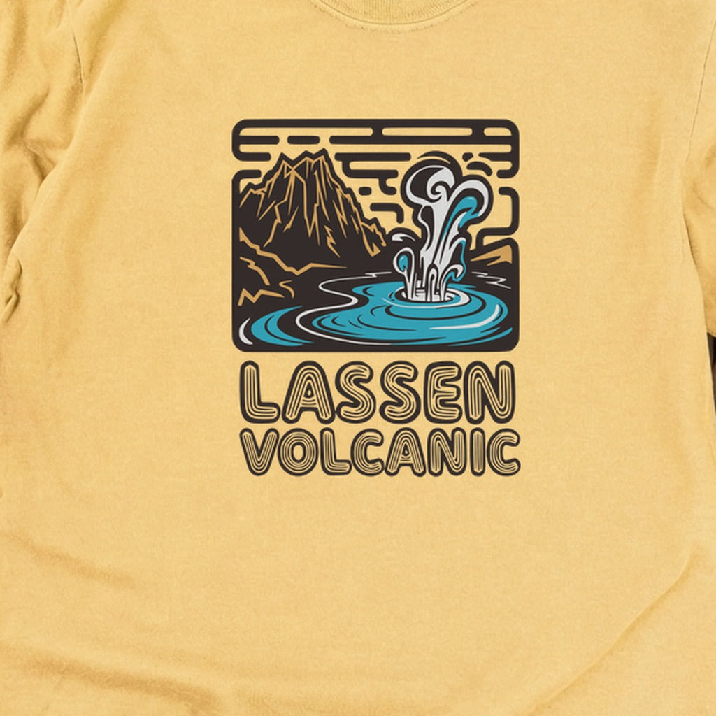 Lassen Volcanic National Park Cotton Long Sleeve