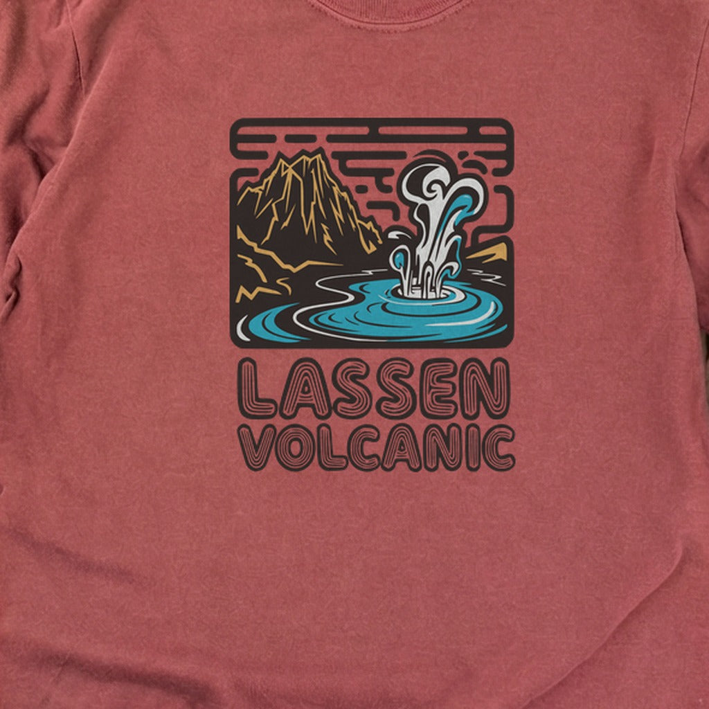 Lassen Volcanic National Park Cotton Long Sleeve