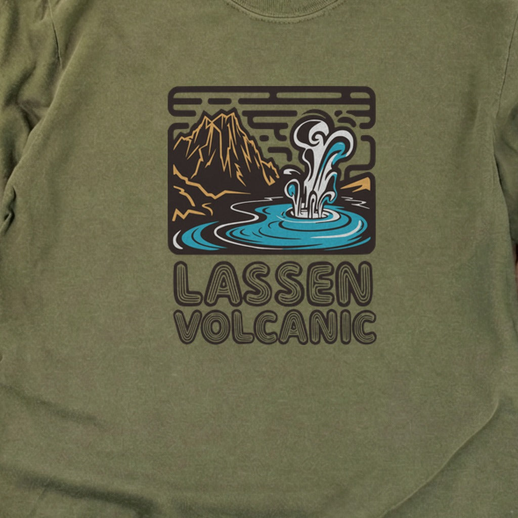 Lassen Volcanic National Park Cotton Long Sleeve