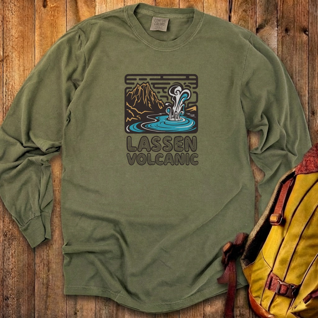 Lassen Volcanic National Park Cotton Long Sleeve