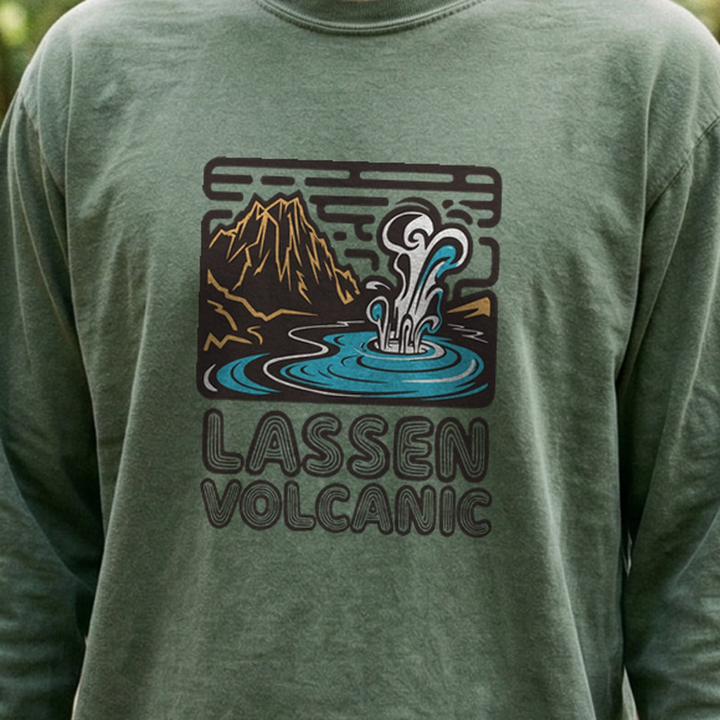 Lassen Volcanic National Park Cotton Long Sleeve