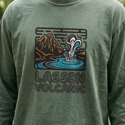 Lassen Volcanic National Park Cotton Long Sleeve