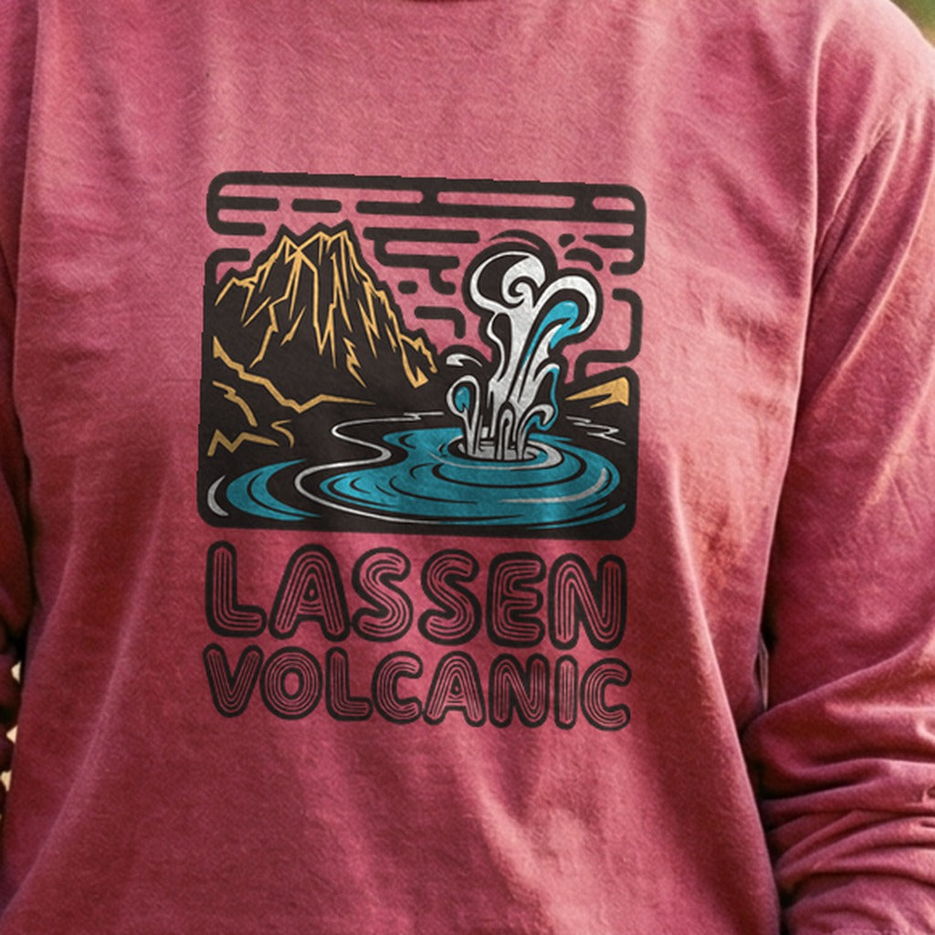Lassen Volcanic National Park Cotton Long Sleeve