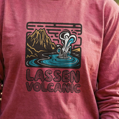 Lassen Volcanic National Park Cotton Long Sleeve