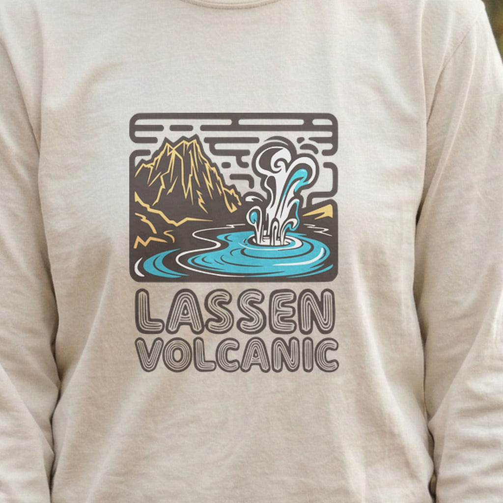 Lassen Volcanic National Park Cotton Long Sleeve