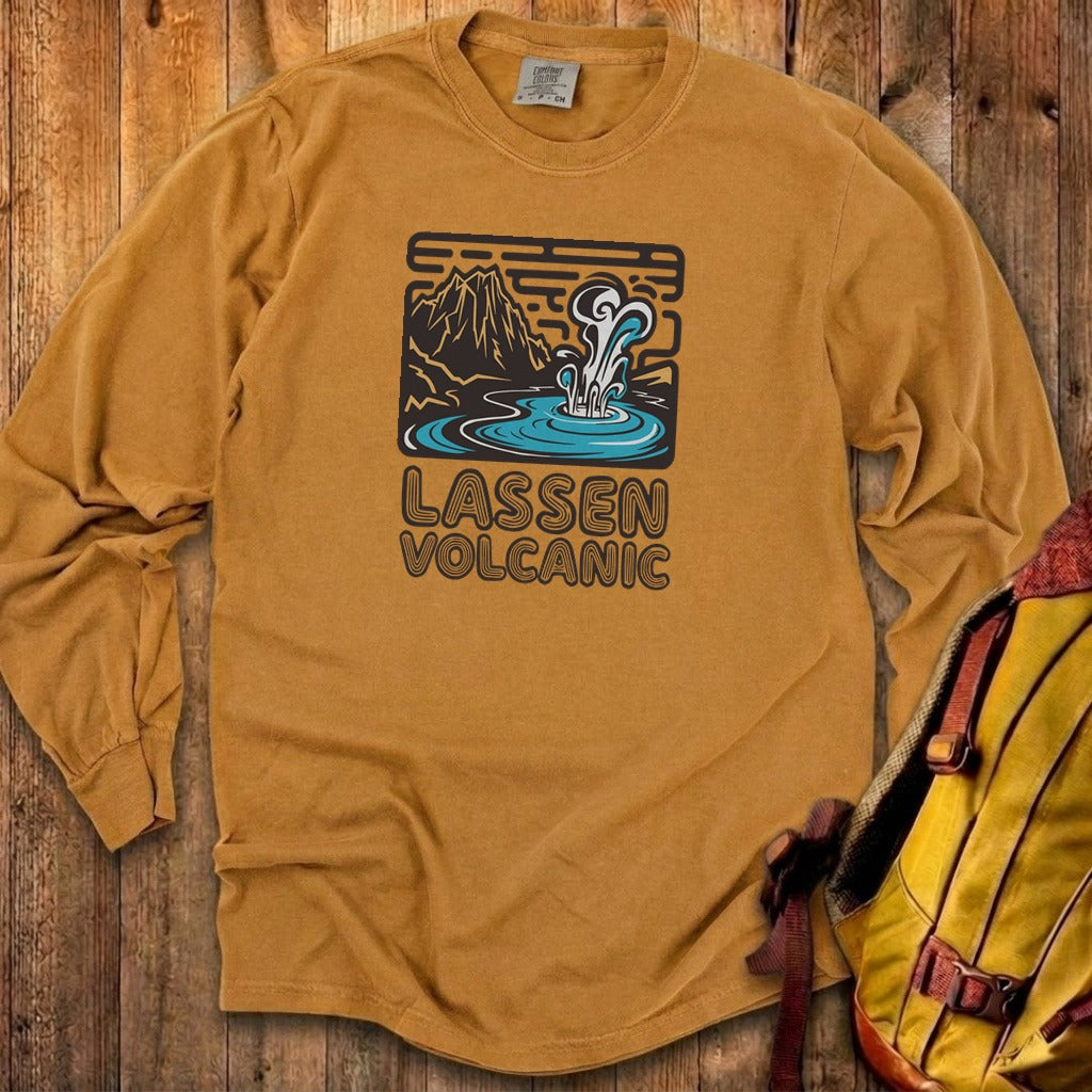 Lassen Volcanic National Park Cotton Long Sleeve