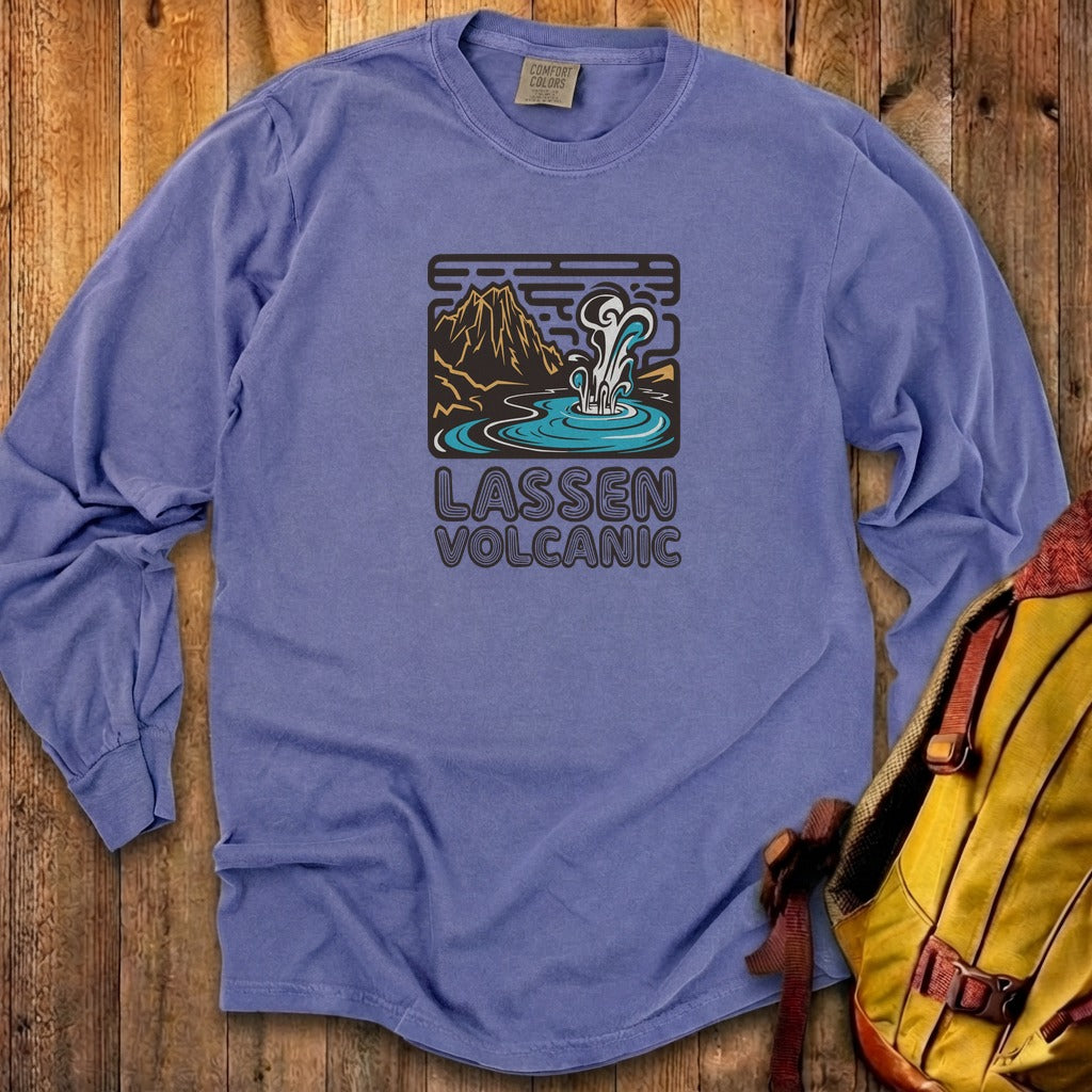 Lassen Volcanic National Park Cotton Long Sleeve