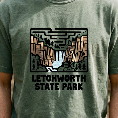 Letchworth State Park Cotton T-Shirt