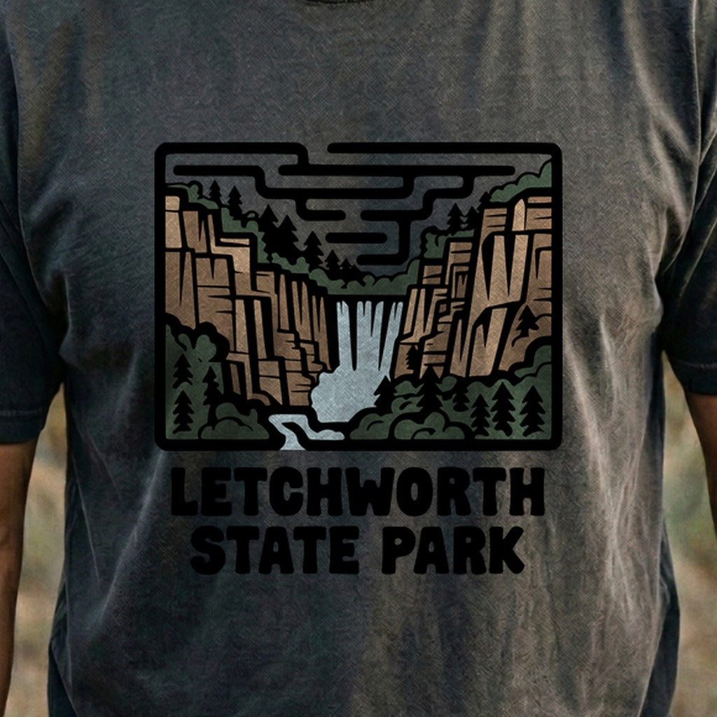 Letchworth State Park Cotton T-Shirt