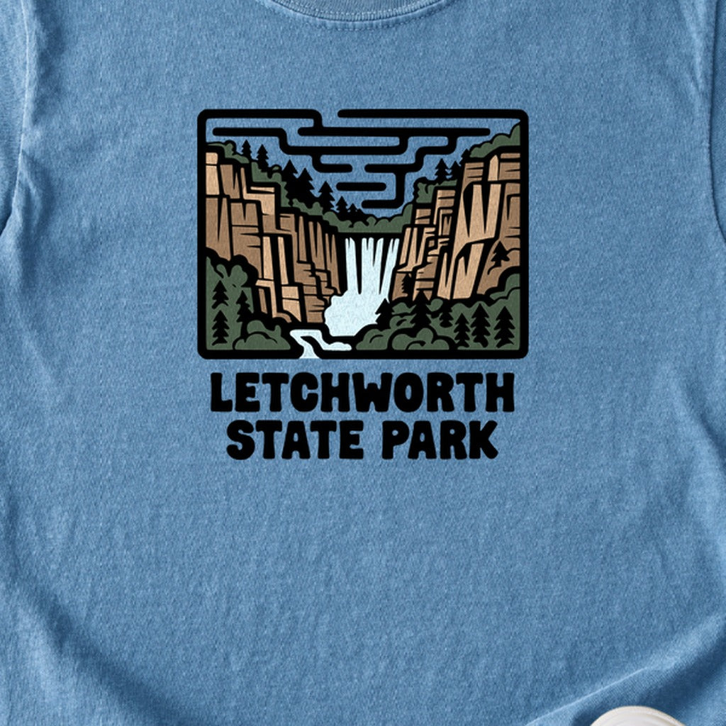 Letchworth State Park Kids Cotton T-Shirt