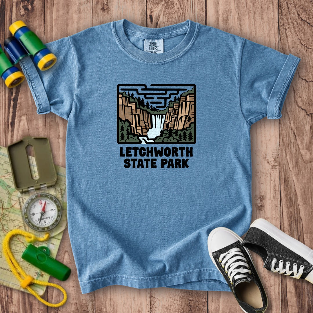 Letchworth State Park Kids Cotton T-Shirt
