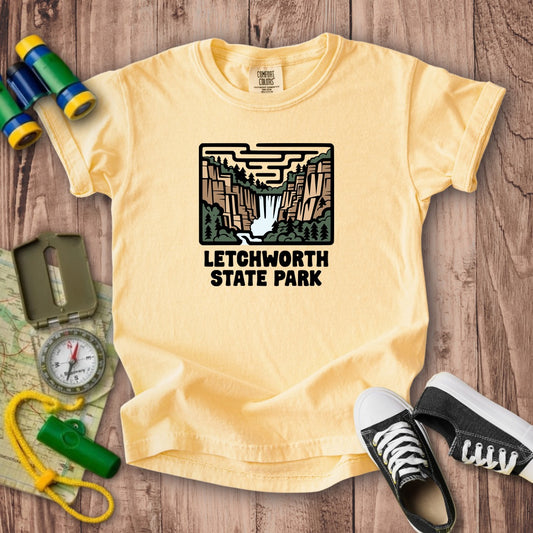 Letchworth State Park Kids Cotton T-Shirt