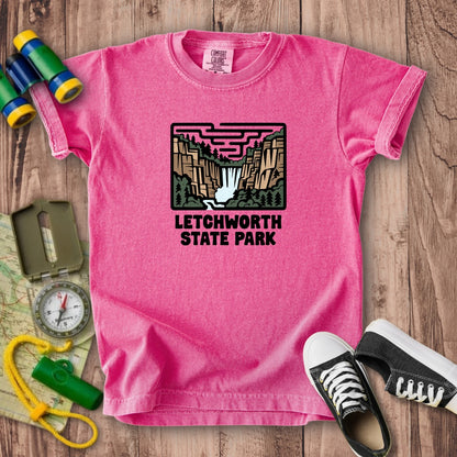 Letchworth State Park Kids Cotton T-Shirt