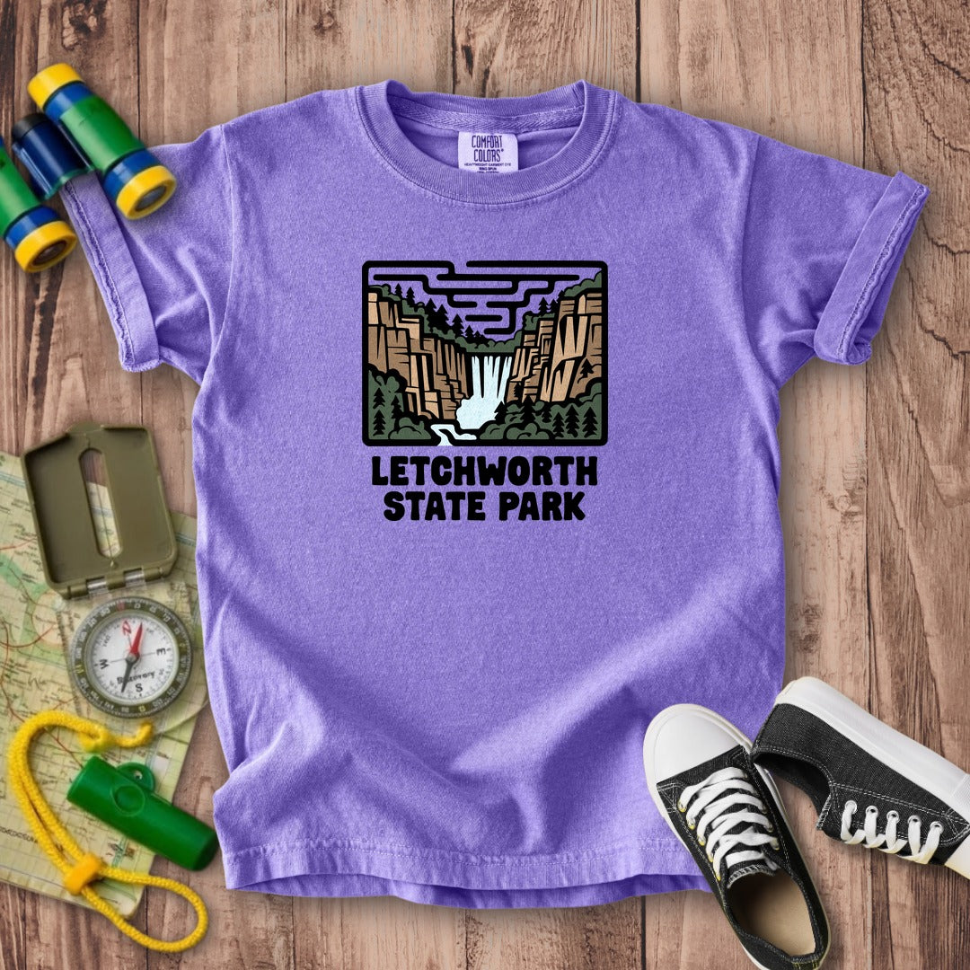 Letchworth State Park Kids Cotton T-Shirt