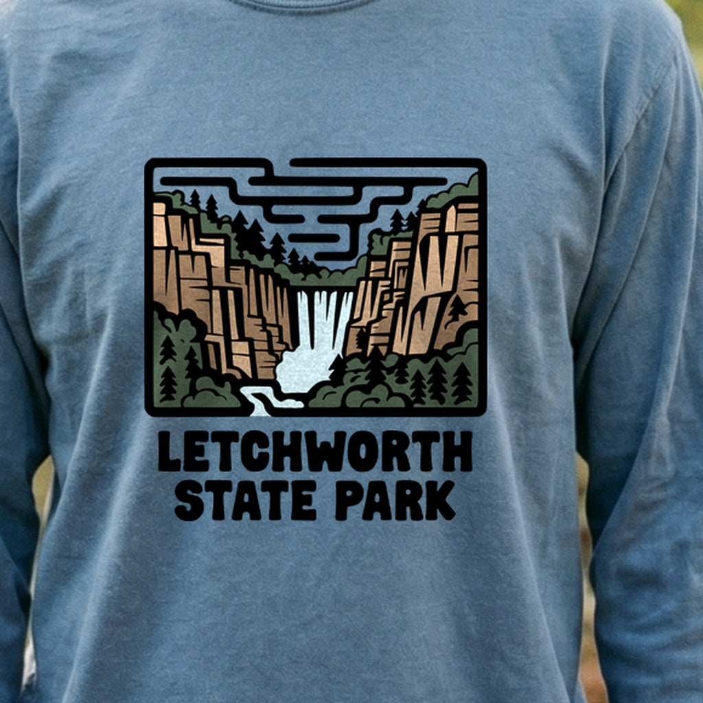 Letchworth State Park Cotton Long Sleeve
