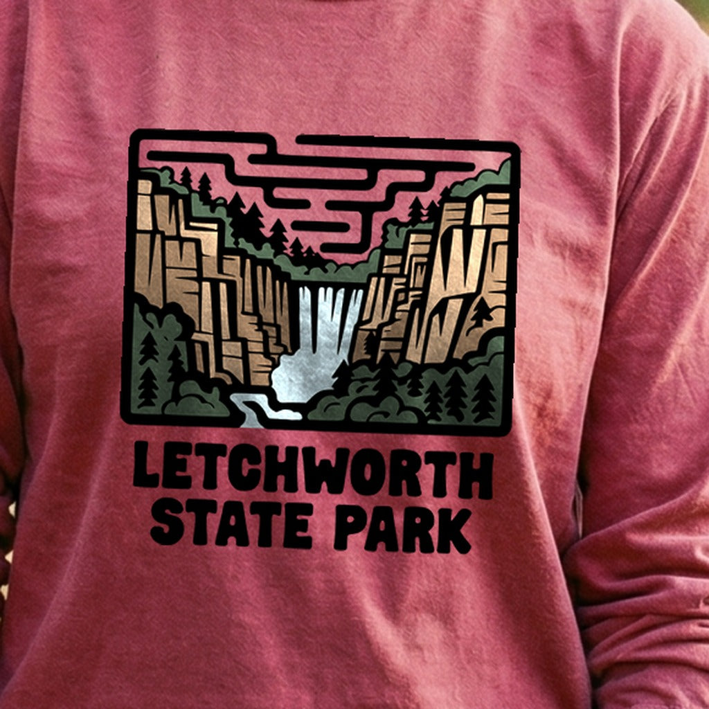 Letchworth State Park Cotton Long Sleeve