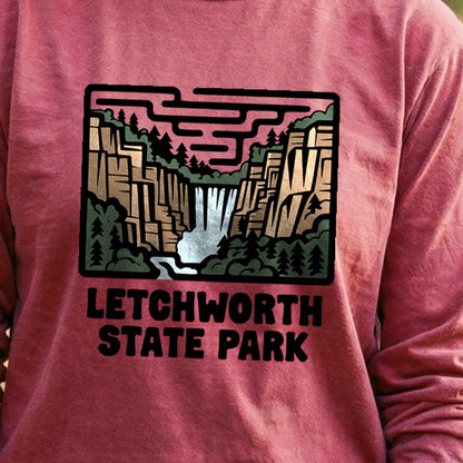 Letchworth State Park Cotton Long Sleeve