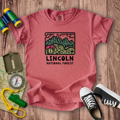 Lincoln National Forest Kids Cotton T-Shirt