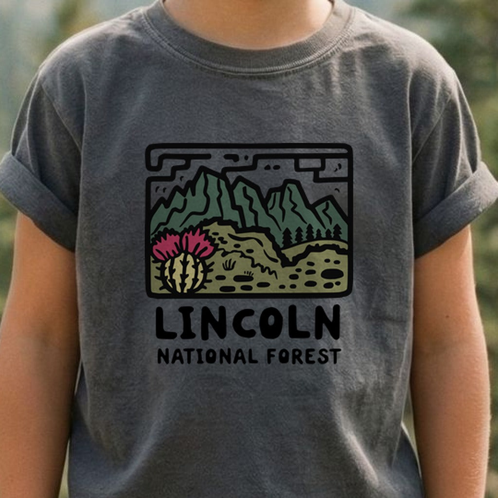 Lincoln National Forest Kids Cotton T-Shirt