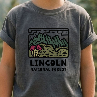 Lincoln National Forest Kids Cotton T-Shirt
