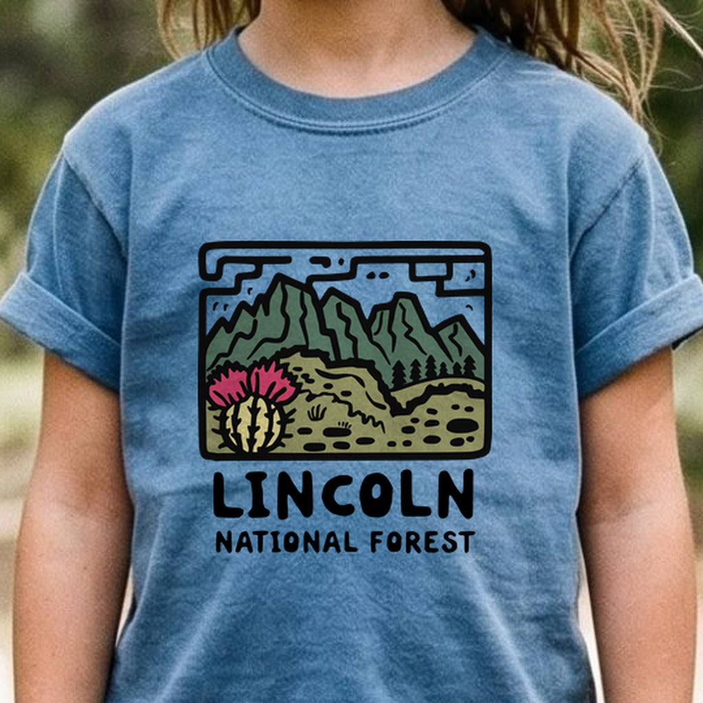 Lincoln National Forest Kids Cotton T-Shirt