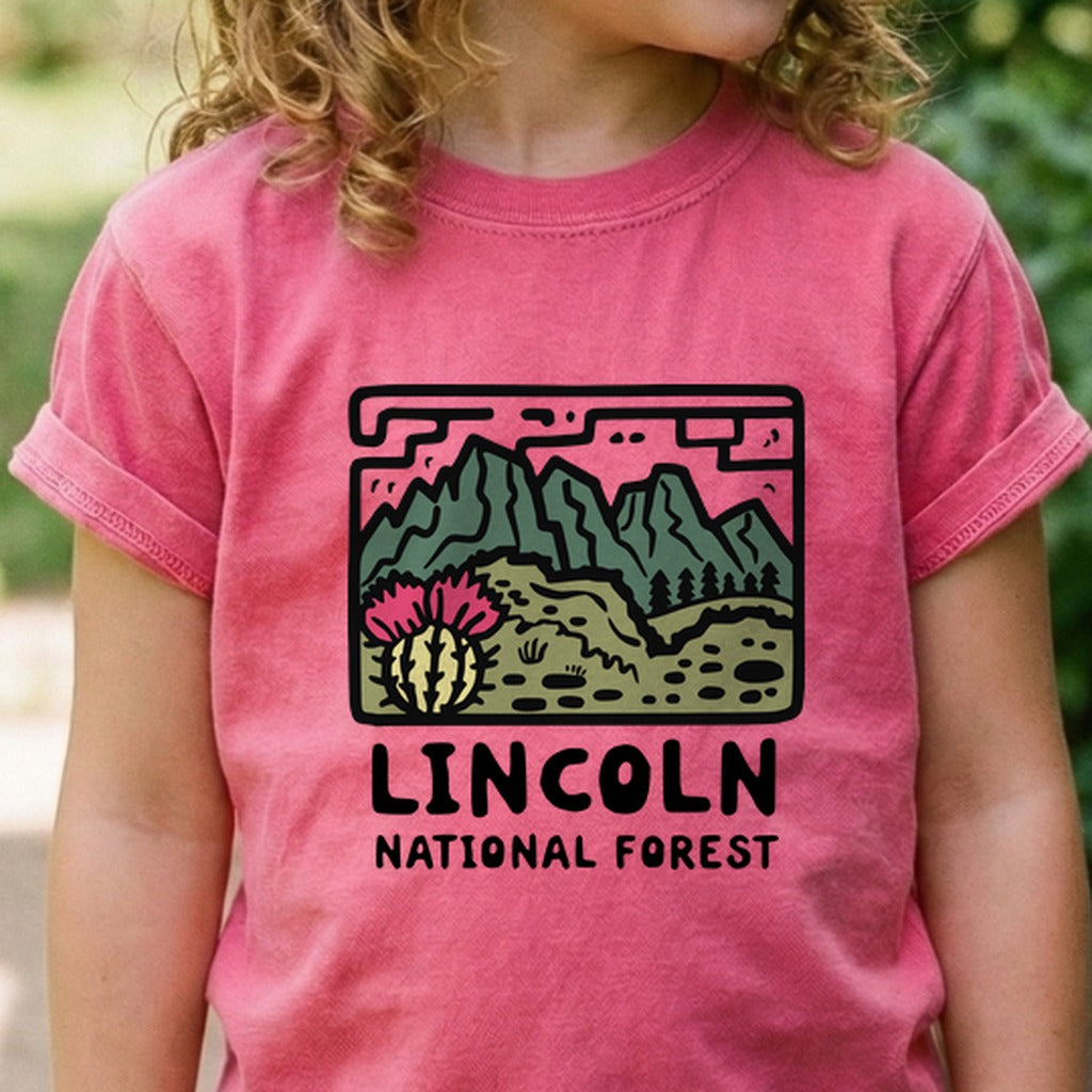 Lincoln National Forest Kids Cotton T-Shirt