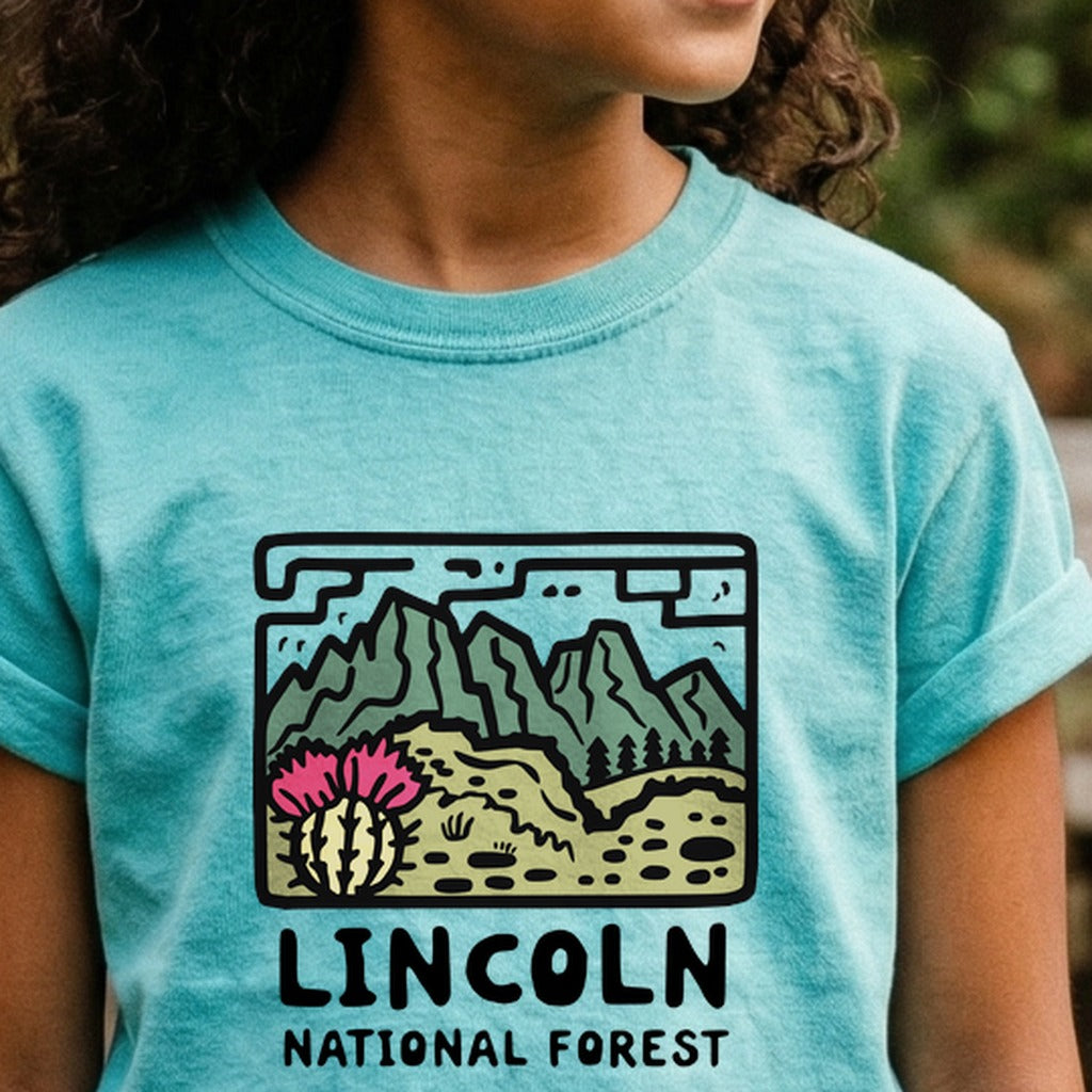 Lincoln National Forest Kids Cotton T-Shirt