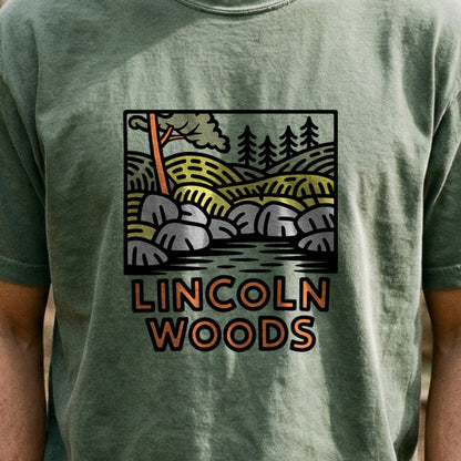 Lincoln Woods Cotton T-Shirt