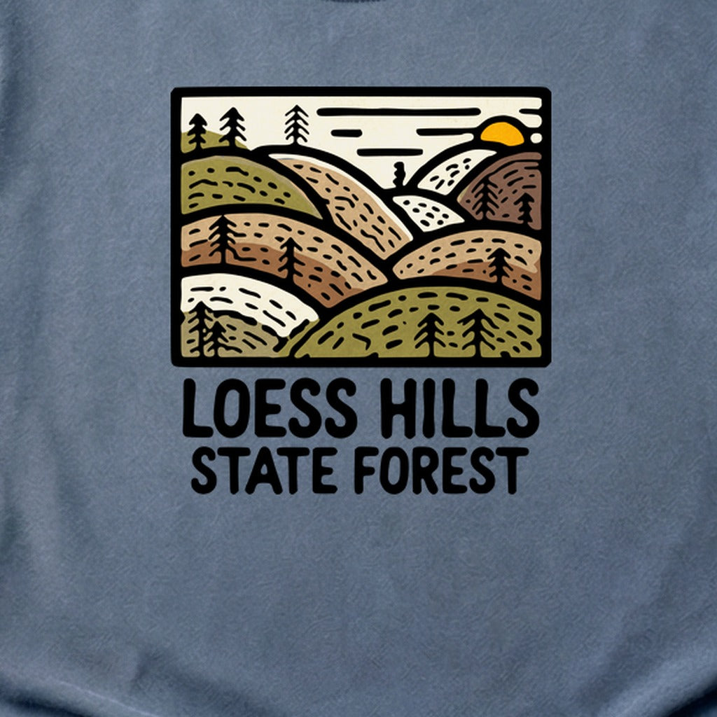 Loess Hills State Forest Cotton T-Shirt