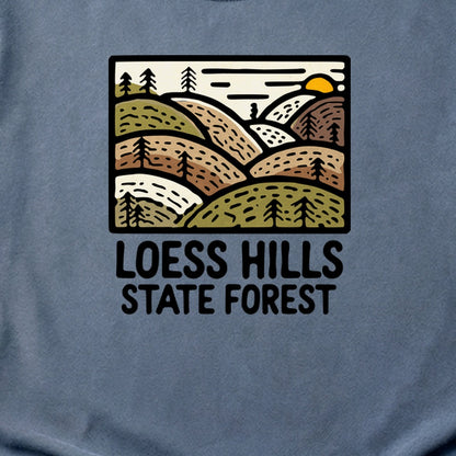 Loess Hills State Forest Cotton T-Shirt