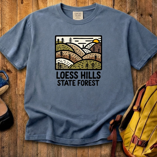 Loess Hills State Forest Cotton T-Shirt