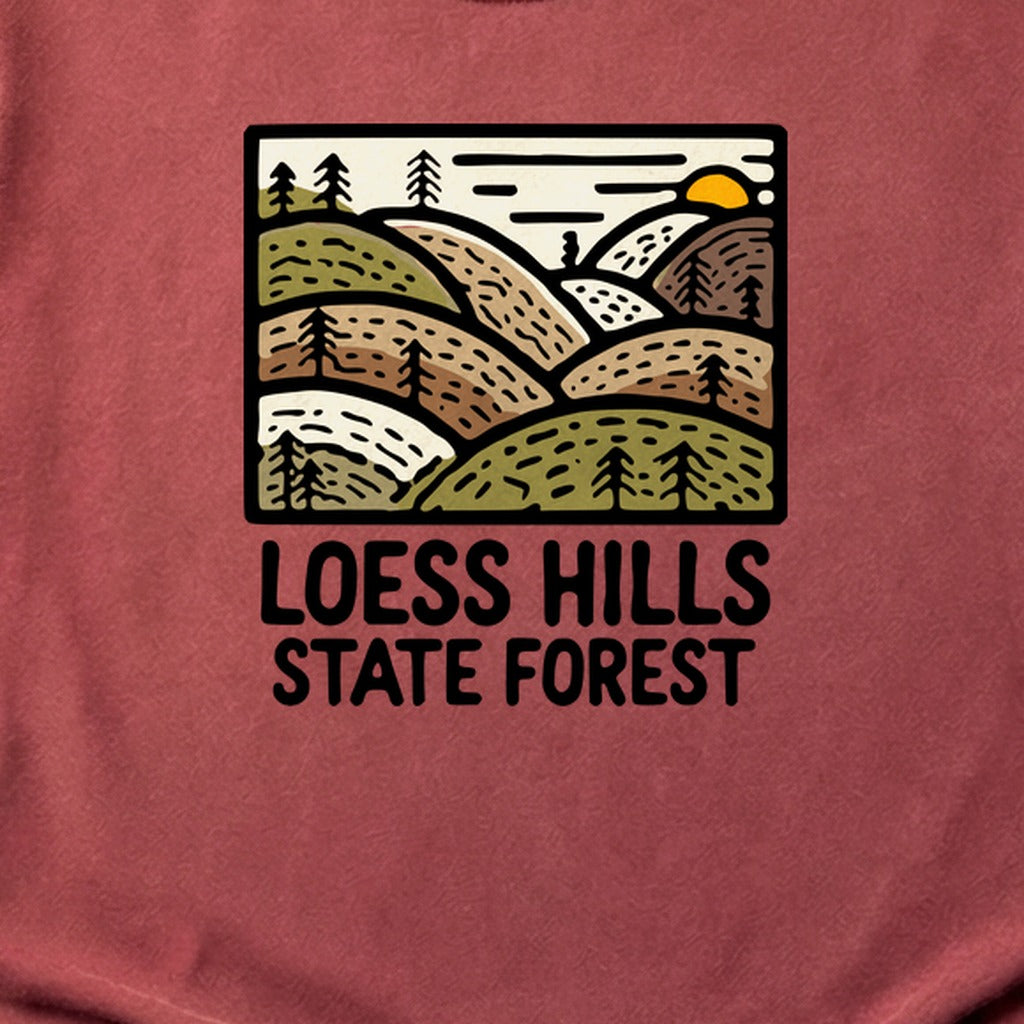 Loess Hills State Forest Cotton T-Shirt