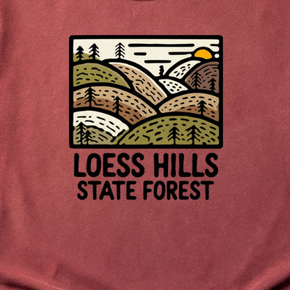 Loess Hills State Forest Cotton T-Shirt