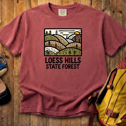 Loess Hills State Forest Cotton T-Shirt