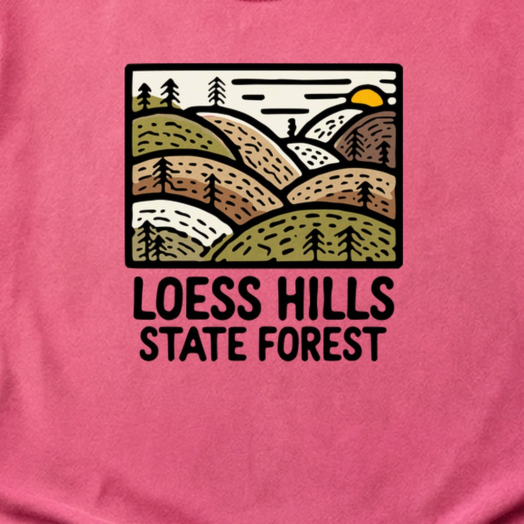 Loess Hills State Forest Cotton T-Shirt