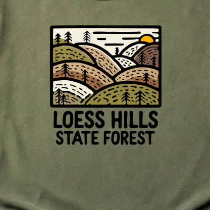 Loess Hills State Forest Cotton T-Shirt
