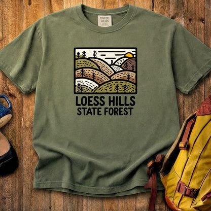 Loess Hills State Forest Cotton T-Shirt