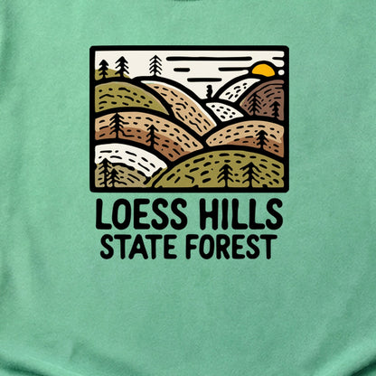Loess Hills State Forest Cotton T-Shirt