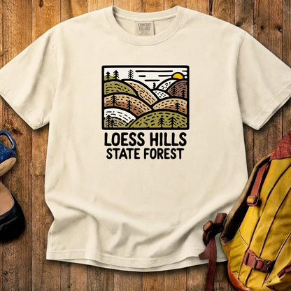 Loess Hills State Forest Cotton T-Shirt