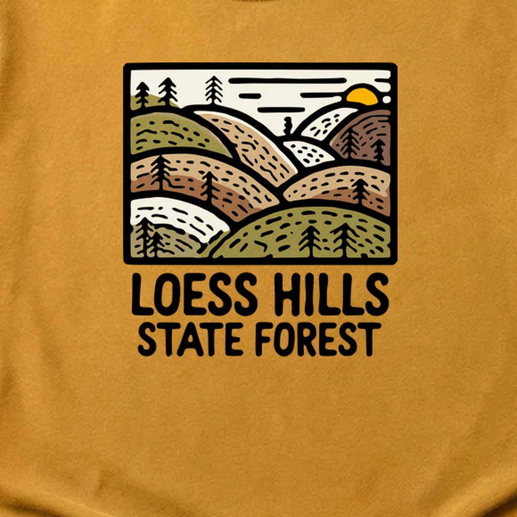Loess Hills State Forest Cotton T-Shirt