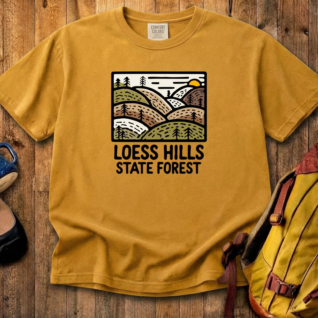 Loess Hills State Forest Cotton T-Shirt