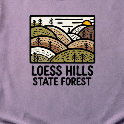 Loess Hills State Forest Cotton T-Shirt