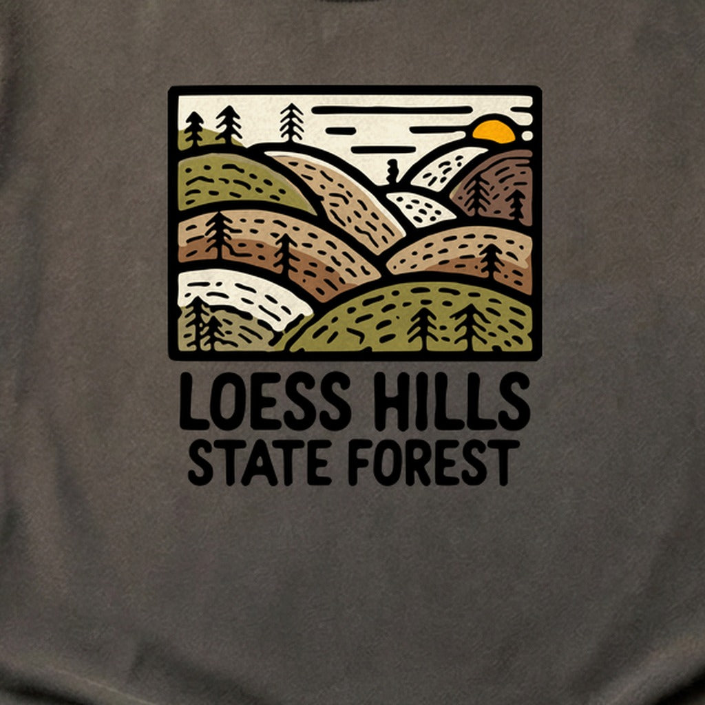 Loess Hills State Forest Cotton T-Shirt
