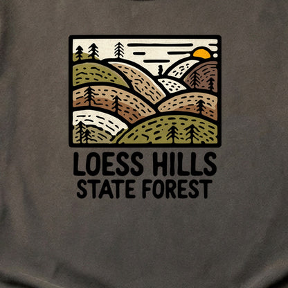 Loess Hills State Forest Cotton T-Shirt