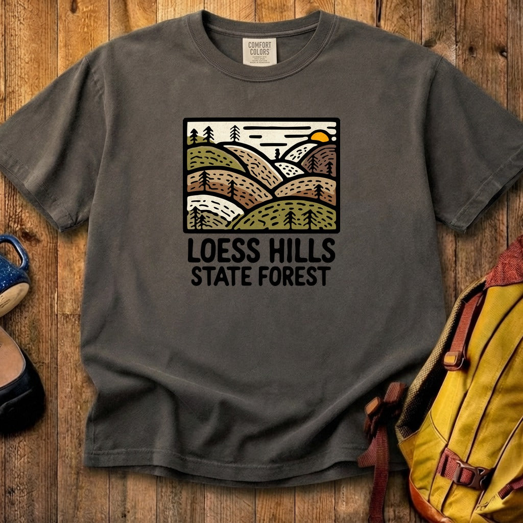 Loess Hills State Forest Cotton T-Shirt