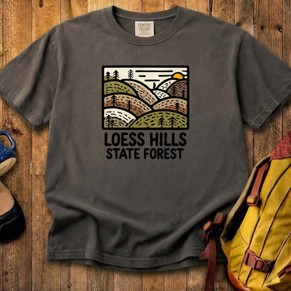 Loess Hills State Forest Cotton T-Shirt